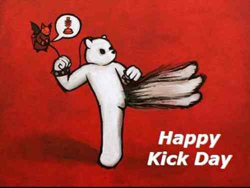Happy kick day images