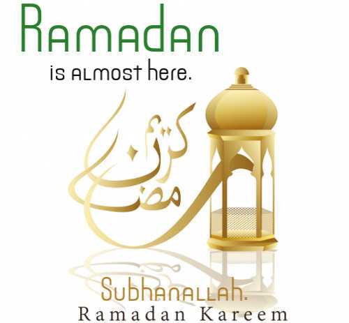 Ramadan is almost here