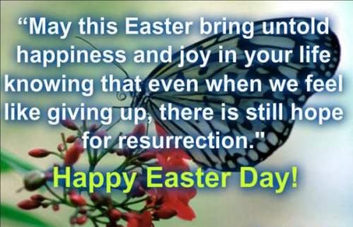 happy easter sunday quotes and images