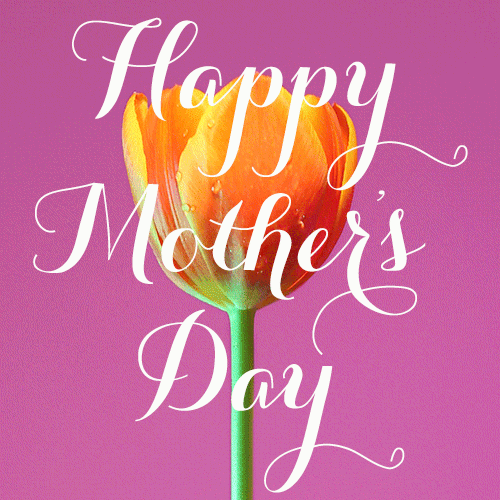 happy mothers day gif flowers