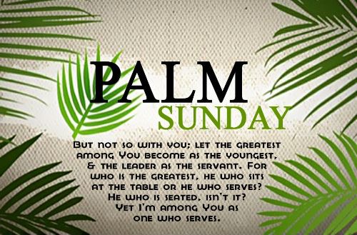 Palm Sunday 2020 Quotes