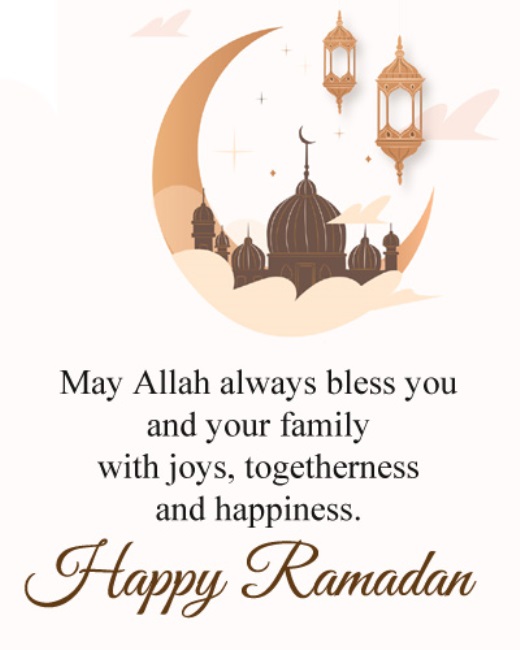 happy ramadan mubarak wishes