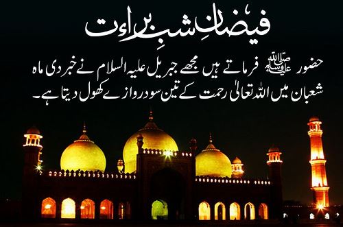 Shab E Barat Ki Fazilat In Urdu Pdf Download