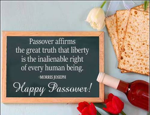 happy passover wishes 2020