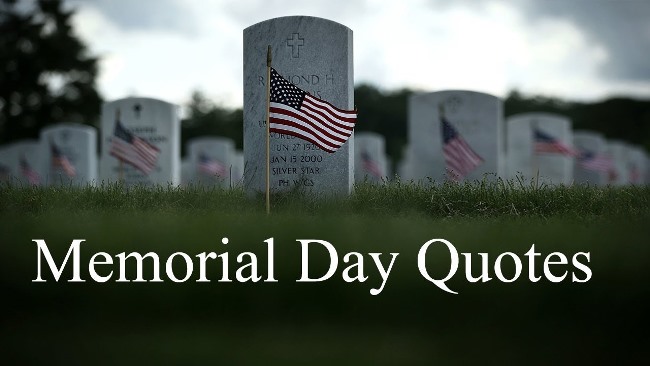 Memorial Day Quotes Sayings 2020