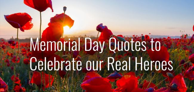 Memorial Day Quotes Sayings 2020