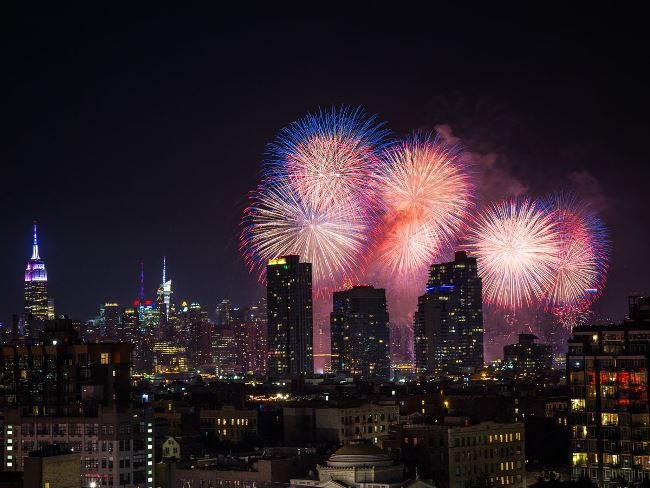 4th of July fireworks