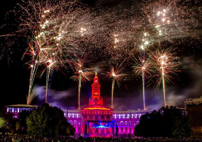 4th of July fireworks