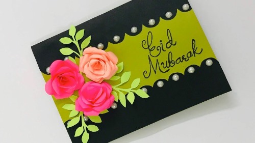 Eid Mubarak Cards Handmade