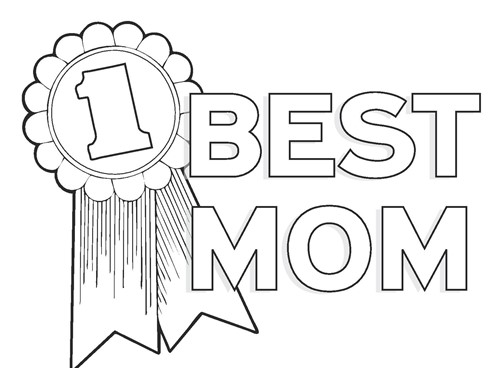 Mother Day Coloring Sheets