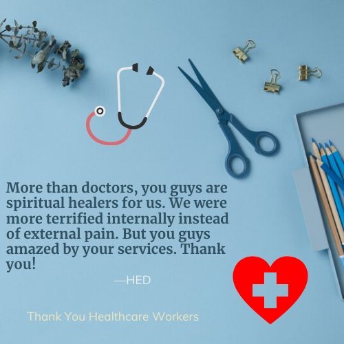 Thank You Healthcare Workers Quotes