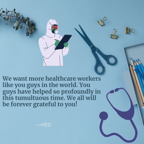 Thank You Healthcare Workers Quotes