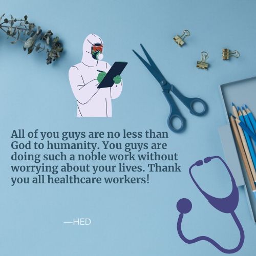 Thank You Healthcare Workers Quotes