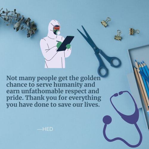 Thank You Healthcare Workers Quotes