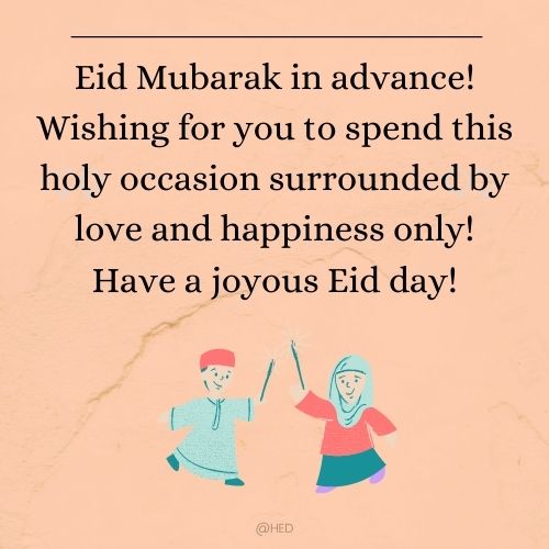 advance eid wishes messages