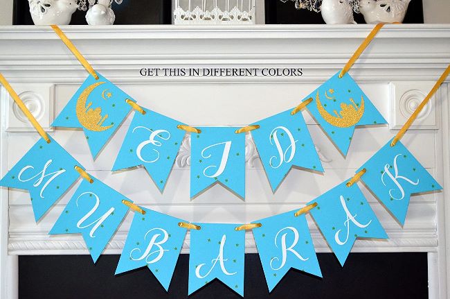 Eid Mubarak Decoration Ideas