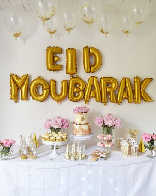 Eid Mubarak Decoration Ideas