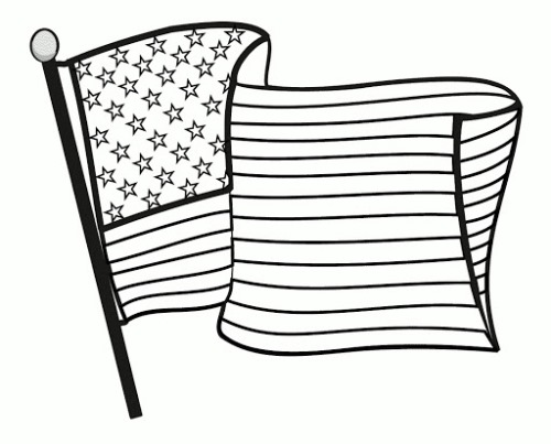 memorial day clipart black and white