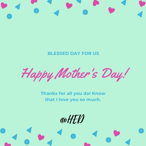 happy mothers day flowers images
