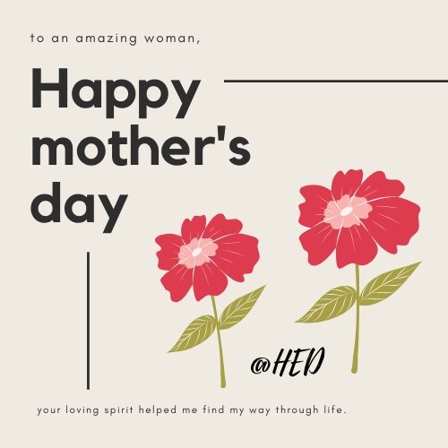 happy mothers day flowers images