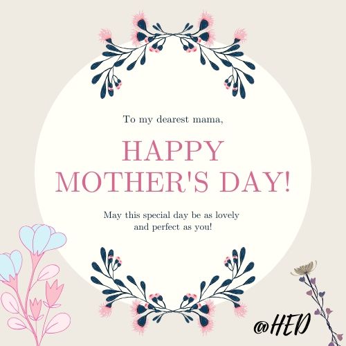 happy mothers day flowers images