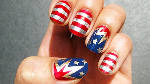 4th of July Nail Art Ideas