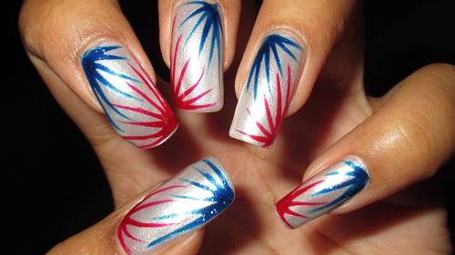 4th of July Nail Art Ideas