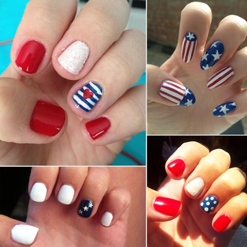 4th of July Nail Art Ideas