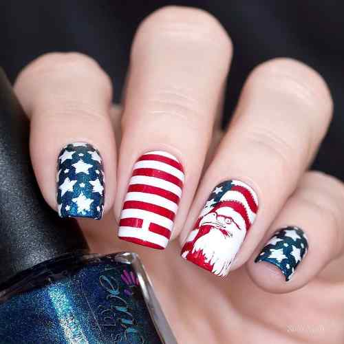 4th of July Nail Art Ideas