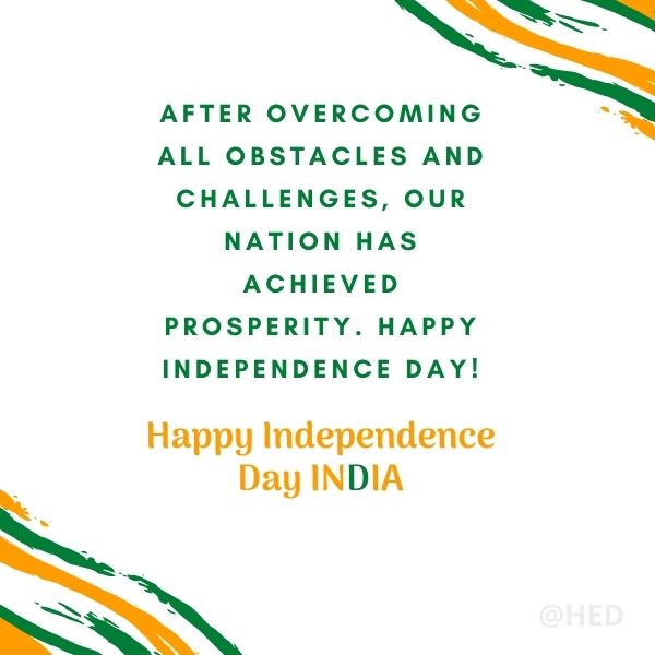 Happy Independence Day India Quotes 