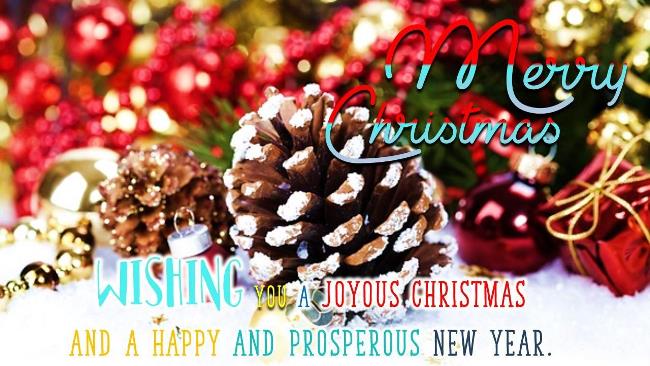 merry christmas and happy new year messages