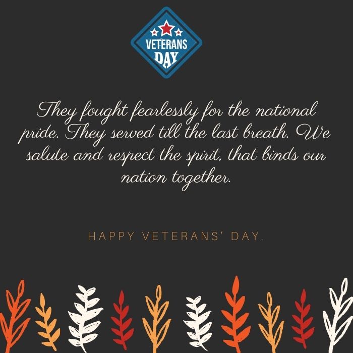 veterans day greetings