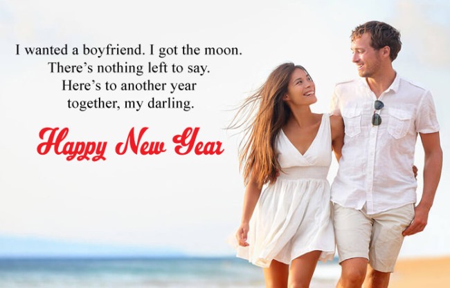 happy new year wishes for love