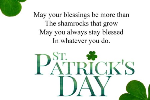 Of ireland patrick quotes by st Irish wisdom