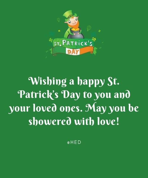 T Patricks day greetings 