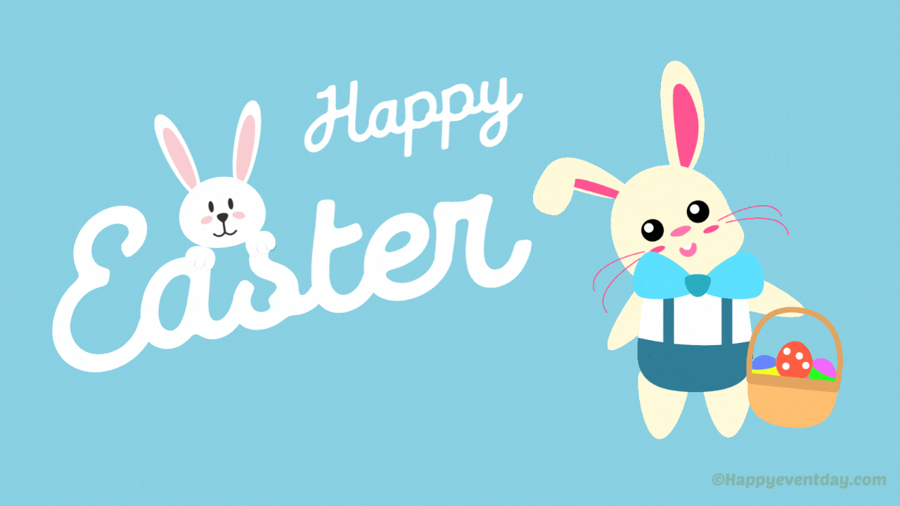 Happy Easter Day Animated GIFs 2022 - Happy Event Day