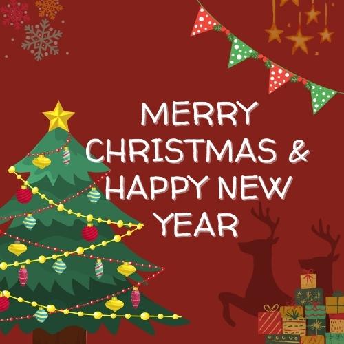 Merry Christmas and Happy New Year images