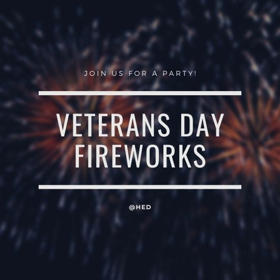 Veterans Day Fireworks