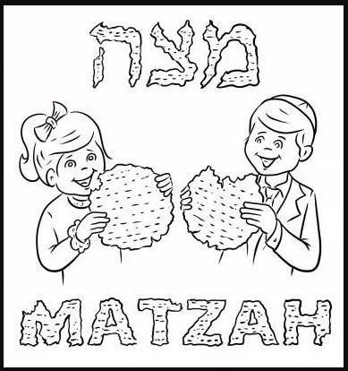 passover coloring pages free