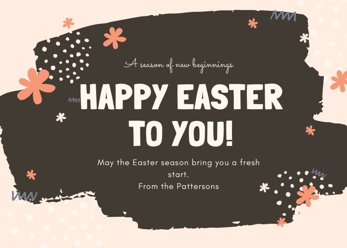 Happy Easter to You!