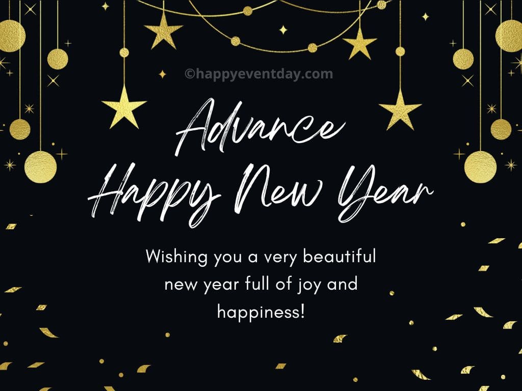 Advance Happy New Year 2023 Wishes, Quotes & Messages