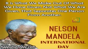 Nelson Mandela Day Messages