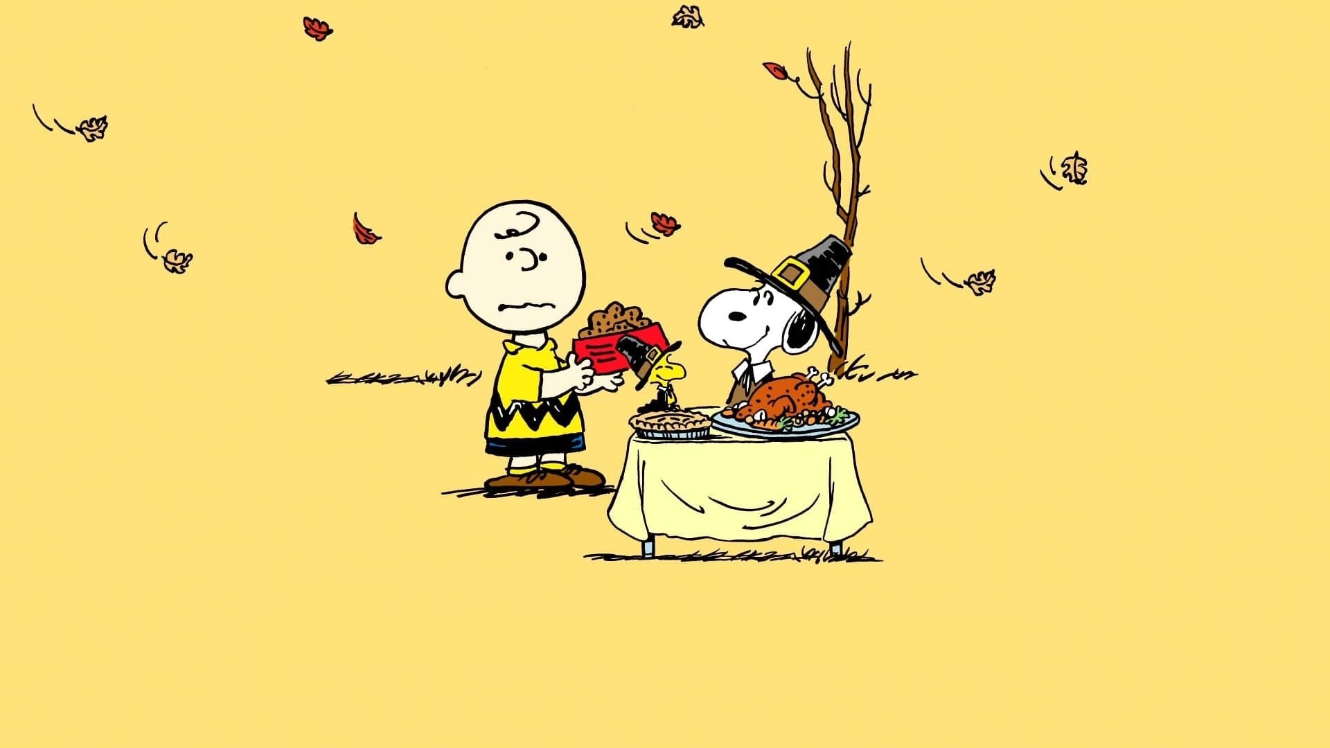 peanuts thanksgiving wallpaper