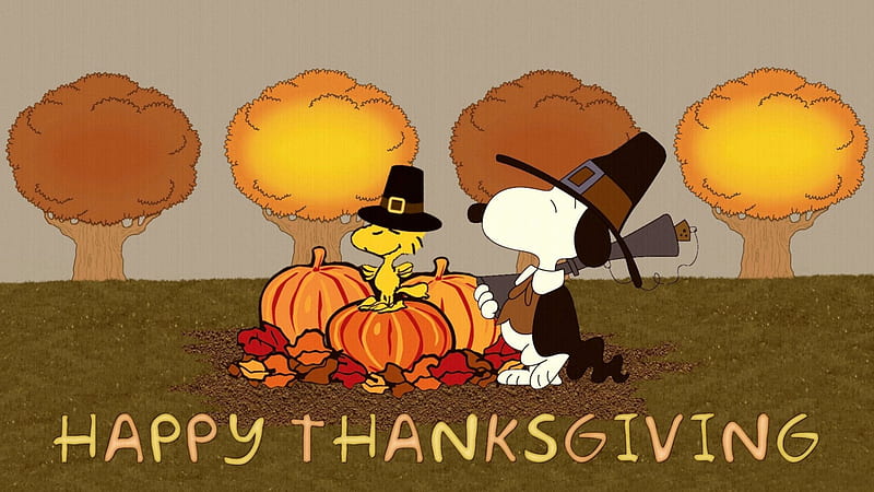 snoopy thanksgiving images