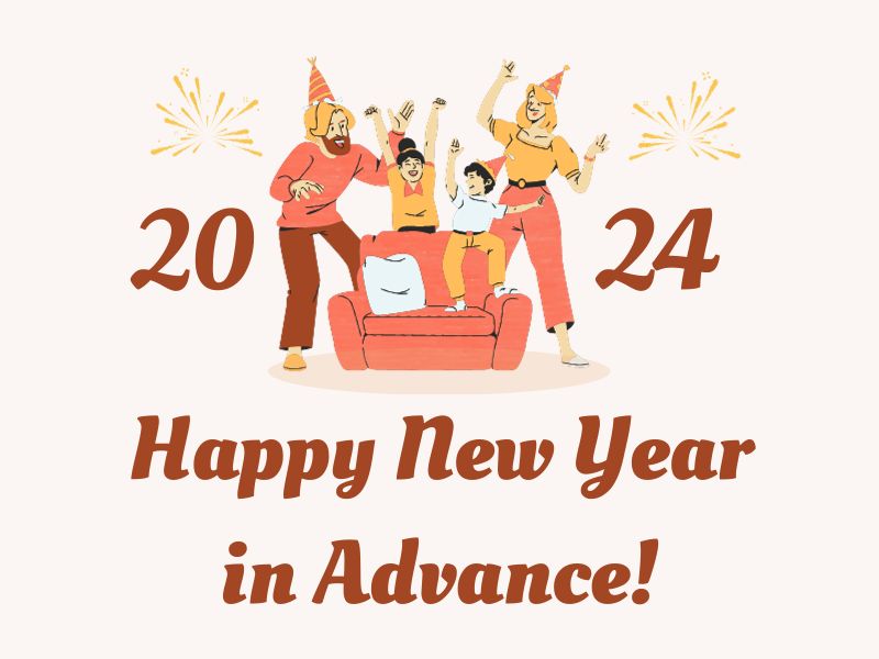 Advance Happy New Year 2024 Images 