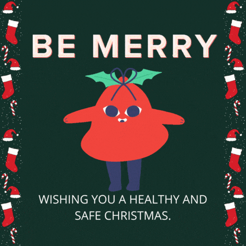Wishing you a healthy and safe Christmas!