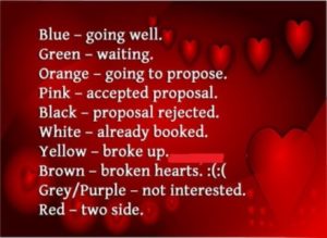 valentines day dress code colours