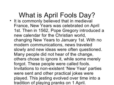 April Fools Day Jokes 2022 Complete History of April Fools Day