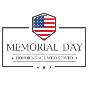 Memorial Day Clipart 2024 Free Download with USA Flags