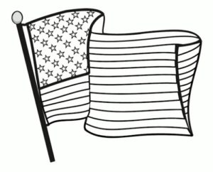 Free Black and White Memorial Day Clip Art 2024